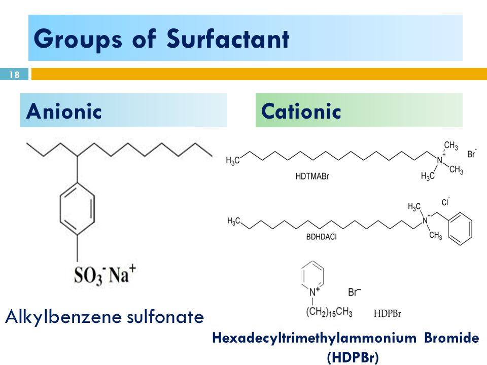Detergent chemical formula top